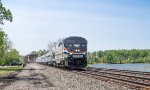 AMTK 710 leads the northbound Adirondack